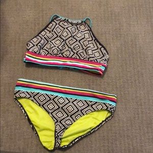 Title nine high neck bikini